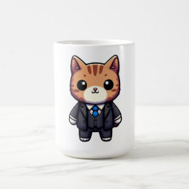 Charming Cat Boss Kaffeetasse