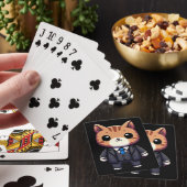Charming Cat Boss Spielkarten (In Situ)