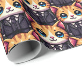 Charming Cat Führungskraft Geschenkpapier (Rolleneckpunkt)