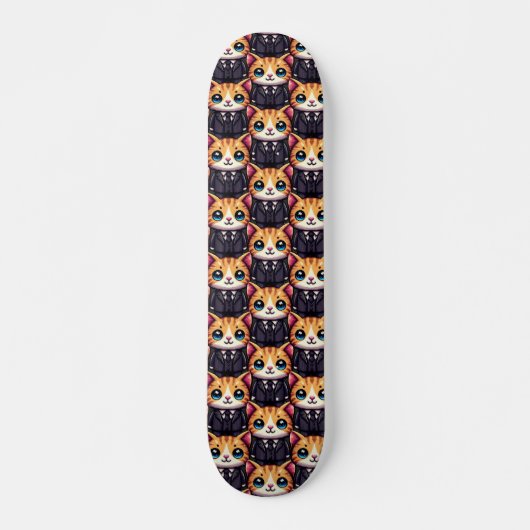 Charming Cat Führungskraft Skateboard (Vorne)