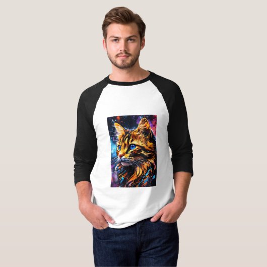 "Charming Cat Logo T - Shirt - Ideal für Cat Lover (Vorne ganz)