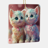 "Charming Cat Ornaments" Keramikornament (Rechts)