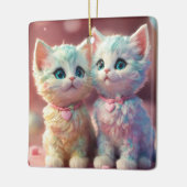 "Charming Cat Ornaments" Keramikornament (Links)