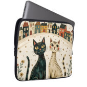 Charming Cats  Laptopschutzhülle (Vorne Rechts)