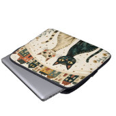 Charming Cats  Laptopschutzhülle (Vorne Knopf)