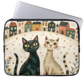 Charming Cats Laptopschutzhülle (Vorderseite)