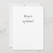 Charming Cats Valentine Hearts and Red Roses Karte (Rückseite)