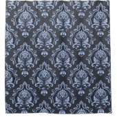 Charming Cerulean Harmony Duschvorhang (Vorderseite)