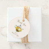 CHARMING Chamomile Bridal Tee Party Geschenkanhänger (Beispiel)