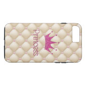 Charming Chic Pearls, Tiara, Prinzessin, Glitterie Case-Mate iPhone Hülle (Rückseite (Horizontal))