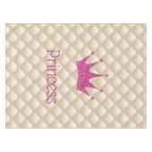 Charming Chic Pearls, Tiara, Prinzessin, Glitterie Tischdecke (Vorderseite (Horizontal))