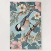 Charming Chickadee Bird Puzzle (Vertikal)