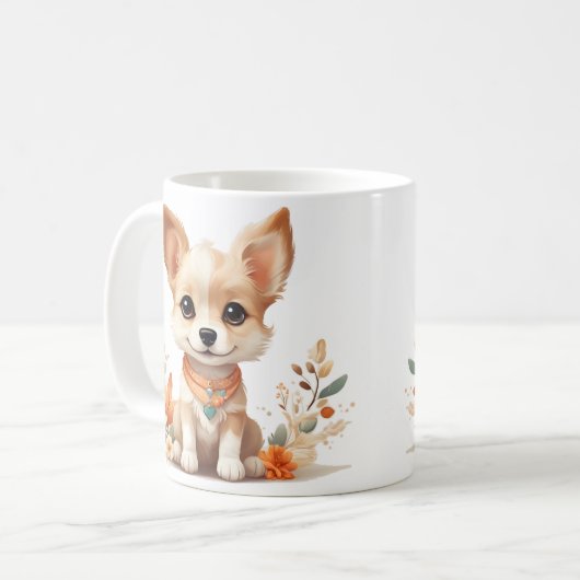 Charming Chihuahua-Tasse Kaffeetasse (Vorderseite Links)