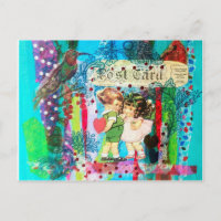 Charming Children Vintag Style Valentine's Day