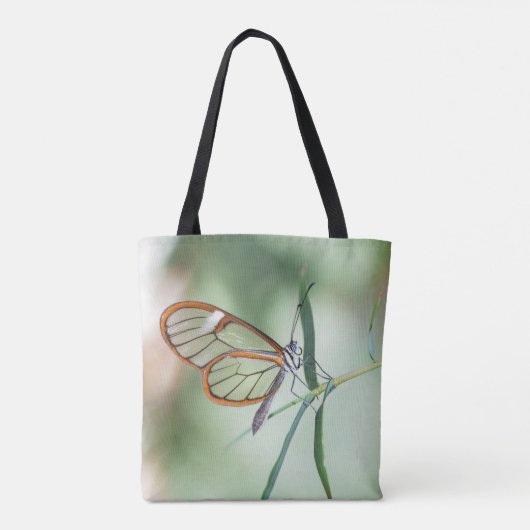 Charming Clear-Wing Butterfly Tasche (Rückseite)