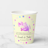  Charming Clouds & Bear Theme Party Decor for Your Pappbecher (Rückseite)