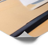 Charming Corgi Architect Dog Lover Poster (Ecke)