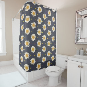Charming Daisy Collection Versatile Blumenmuster Duschvorhang