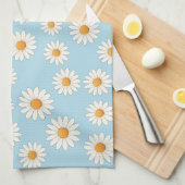 Charming Daisy Floral Kitchtuch Geschirrtuch (Viertel Falte)