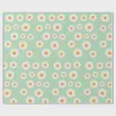 Charming Daisy Pattern - Blumengeschenk Geschenkpapier (Flach)