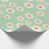 Charming Daisy Pattern - Blumengeschenk Geschenkpapier (Ecke)