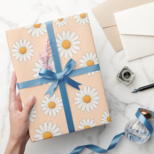 Charming Daisy Pattern - Blumengeschenk Geschenkpapier