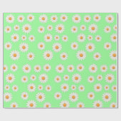 Charming Daisy Pattern - Blumengeschenk Geschenkpapier (Flach)