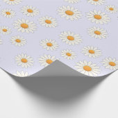 Charming Daisy Pattern - Blumengeschenk Geschenkpapier (Ecke)