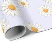 Charming Daisy Pattern - Blumengeschenk Geschenkpapier (Rolleneckpunkt)