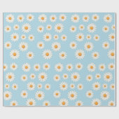 Charming Daisy Pattern - Blumengeschenk Geschenkpapier (Flach)