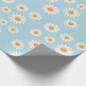 Charming Daisy Pattern - Blumengeschenk Geschenkpapier (Ecke)