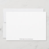 Charming Damask Probe Dinner Einladung (Lavendel) (Rückseite)