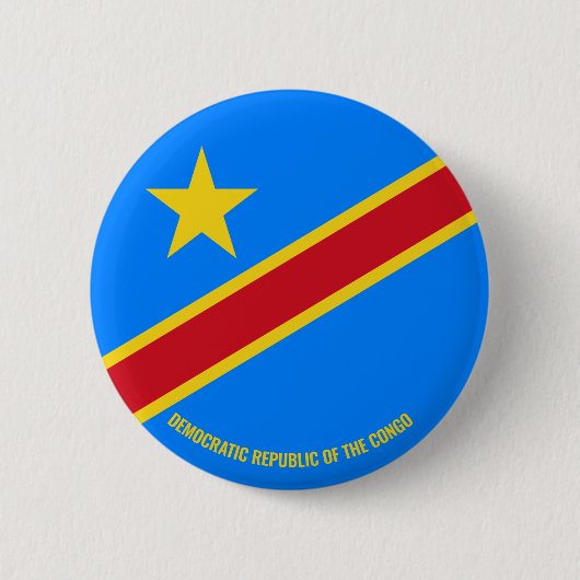 Charming der Demokratischen Republik Kongo Button (Vorderseite)