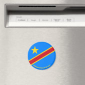Charming der Demokratischen Republik Kongo Magnet (In Situ (Geschirrspüler))