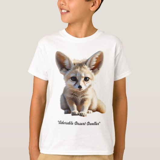"Charming Desert Fox" T-Shirt (Vorderseite)