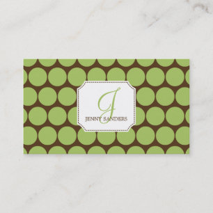 Charming Dots Business Cards - Groove Visitenkarte
