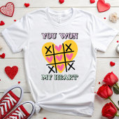 Charming Du gewinnst Valentins Herz T-Shirt