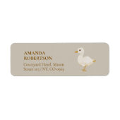 Charming Duck Address Labels (Vorne)