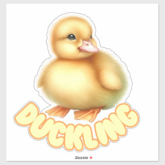 Charming Duckling - Kinderzimmer Aufkleber