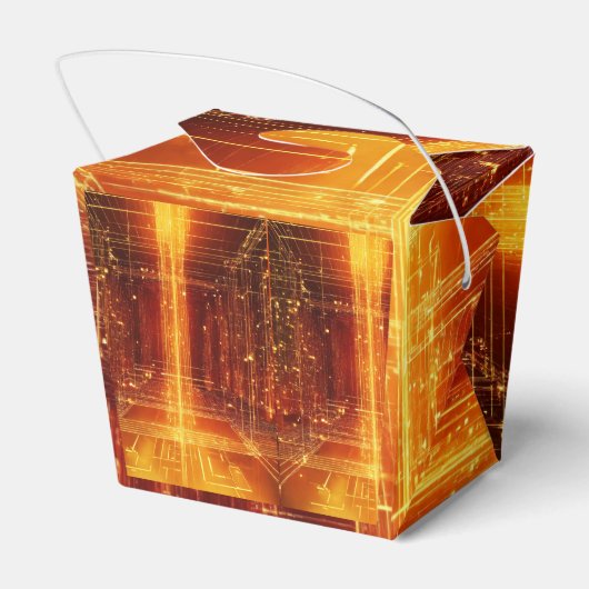 Charming Elegance: Designed Gevor Box" Geschenkschachtel (Rückseite)