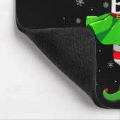 Charming Elf Christmas Girls Women Elf Squad Xmas  Mousepad (Ecke)