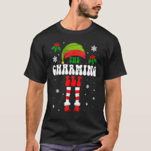 Charming Elf Weihnachtsfamilie Matching Xmas Group T-Shirt