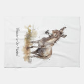 Charming-Eselsnähe, Brauch Geschirrtuch (Horizontal)