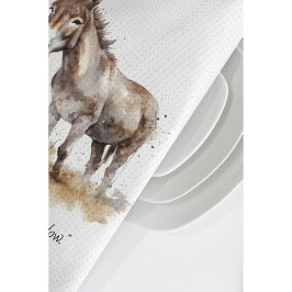 Charming-Eselsnähe, Brauch Geschirrtuch