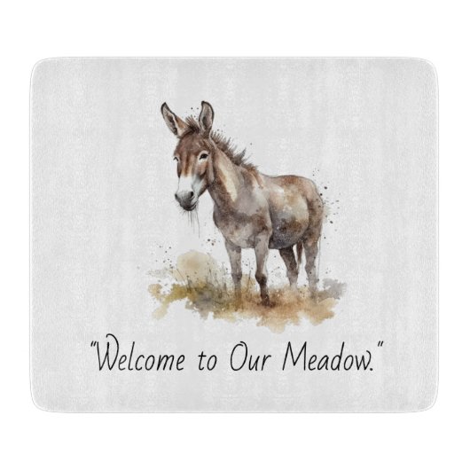 Charming-Eselsnähe, Brauch Schneidebrett (Vorderseite)