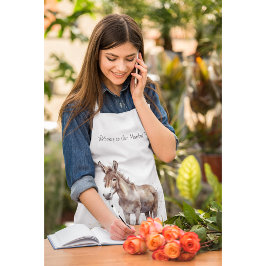 Charming-Eselsnähe, Brauch Schürze