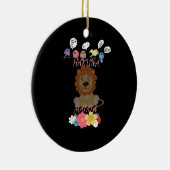 Charming "Flora and Fauna Hakuna Matata" Baby Lion Keramikornament (Rechts)