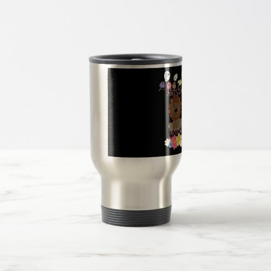 Charming "Flora and Fauna Hakuna Matata" Baby Lion Reisebecher (Mittel)