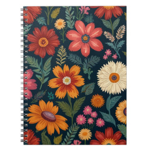 Charming Floral Notizblock