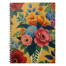 Charming Floral Notizblock